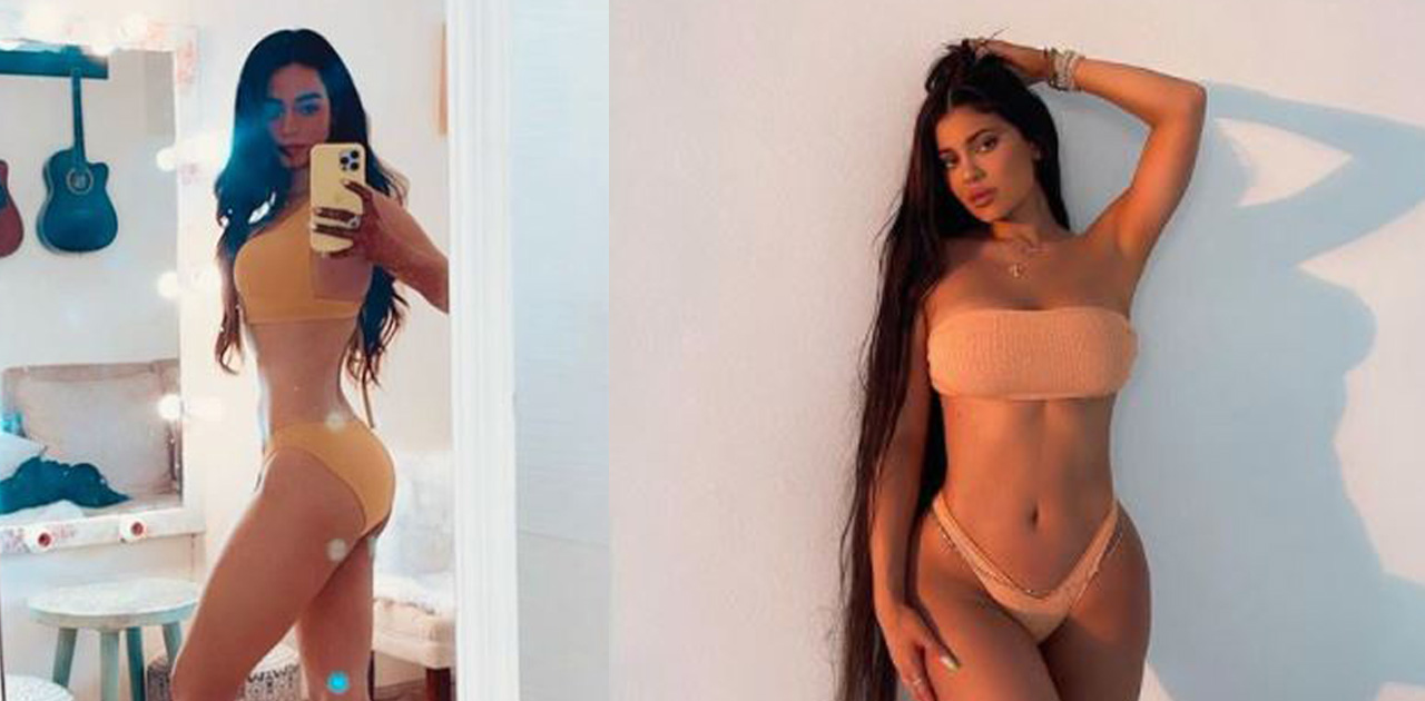 Netizen compares Soundarya Sharma to Kylie Jenner