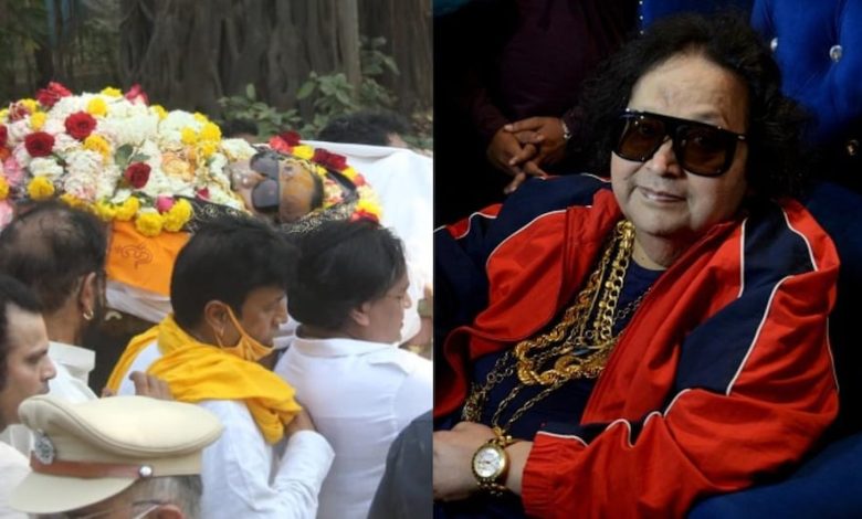Film Industry Mourns On The Funeral Of Bappi Lahiri