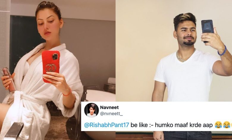Urvashi Rautela and Rishabh Pant - FM