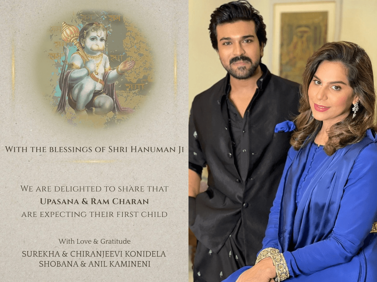 Upasana and Ram Charan are hoping their first kid