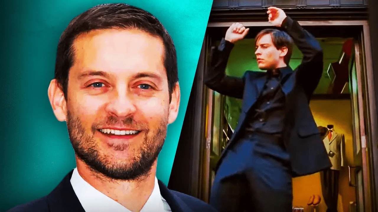 Tobey Maguire finally reacts to his viral dancing meme