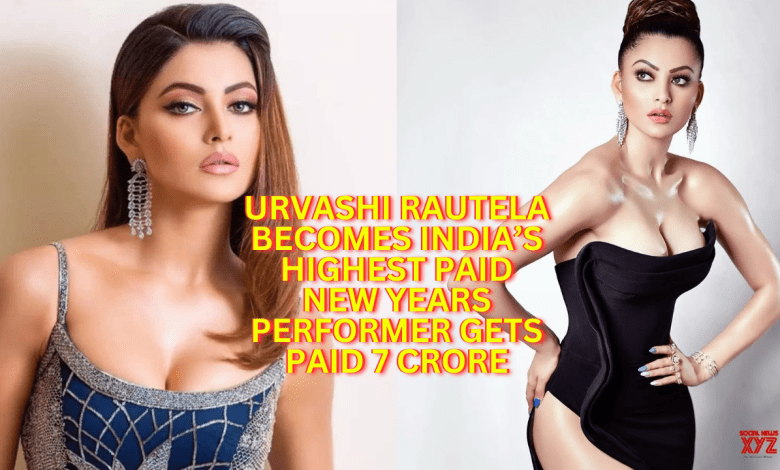 Urvashi Rautela Sets a New Benchmark with ₹7 Crores for Pre-New Year Performance