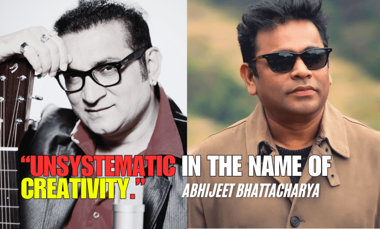 Clash of Ethos Between AR rahman and Abhijeet